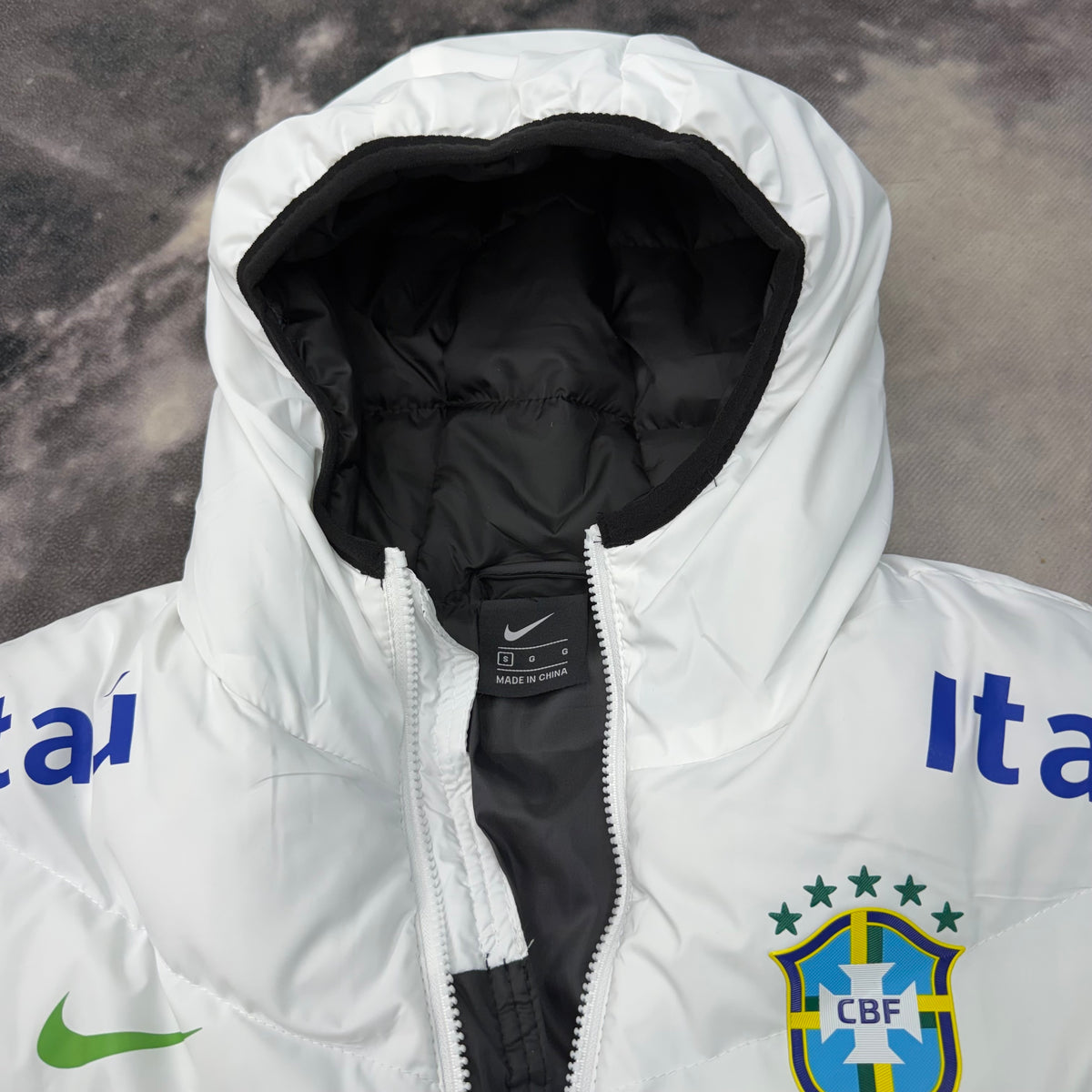Doudoune Brésil Nike Edition Limitée