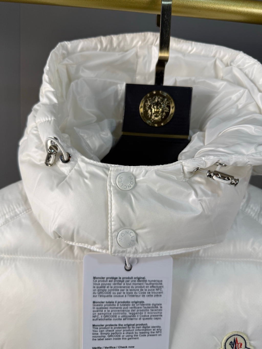 sagit du gilet matelassé à capuche classique de Moncler