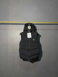 Gilet à capuche en duvet Moncler