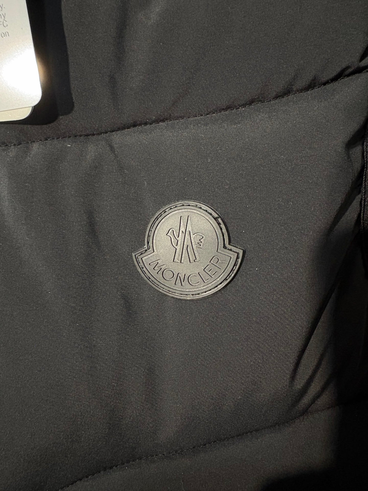 Gilet à capuche en duvet Moncler