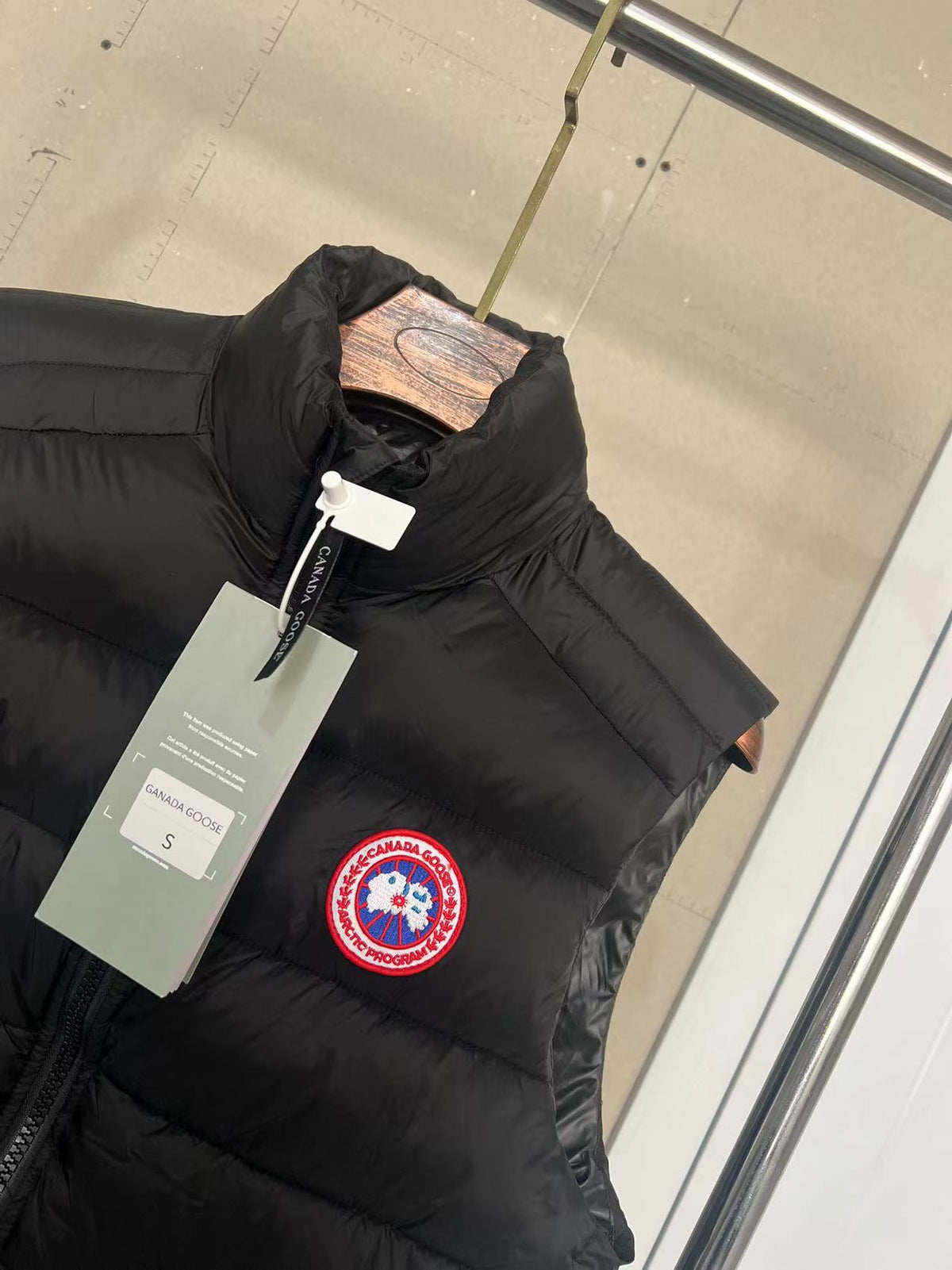 Gilet sans manches Canada Goose à col montant
