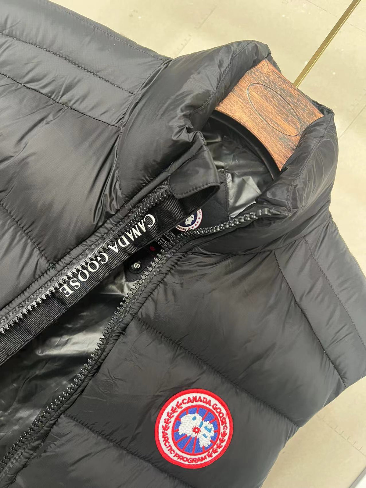 Gilet sans manches Canada Goose à col montant