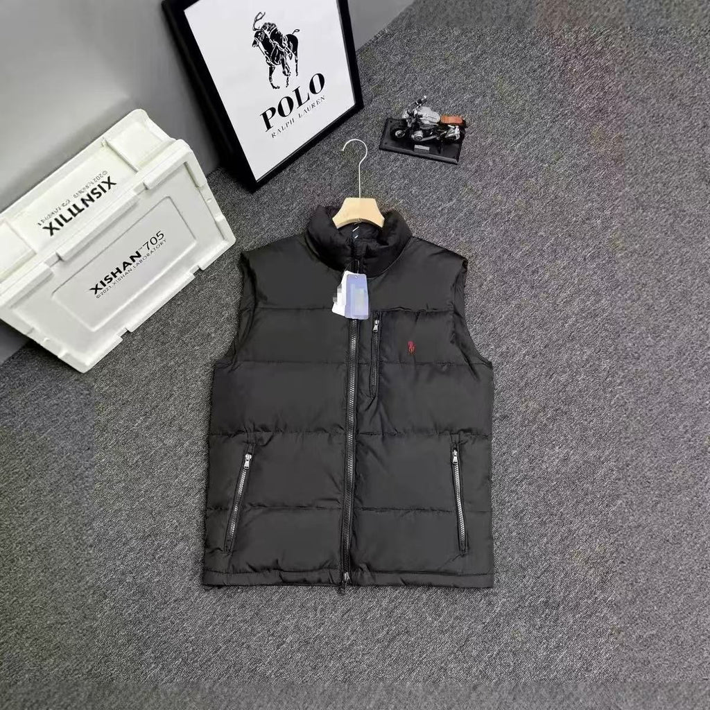 Gilet en duvet mat à col montant Polo Ralph Lauren