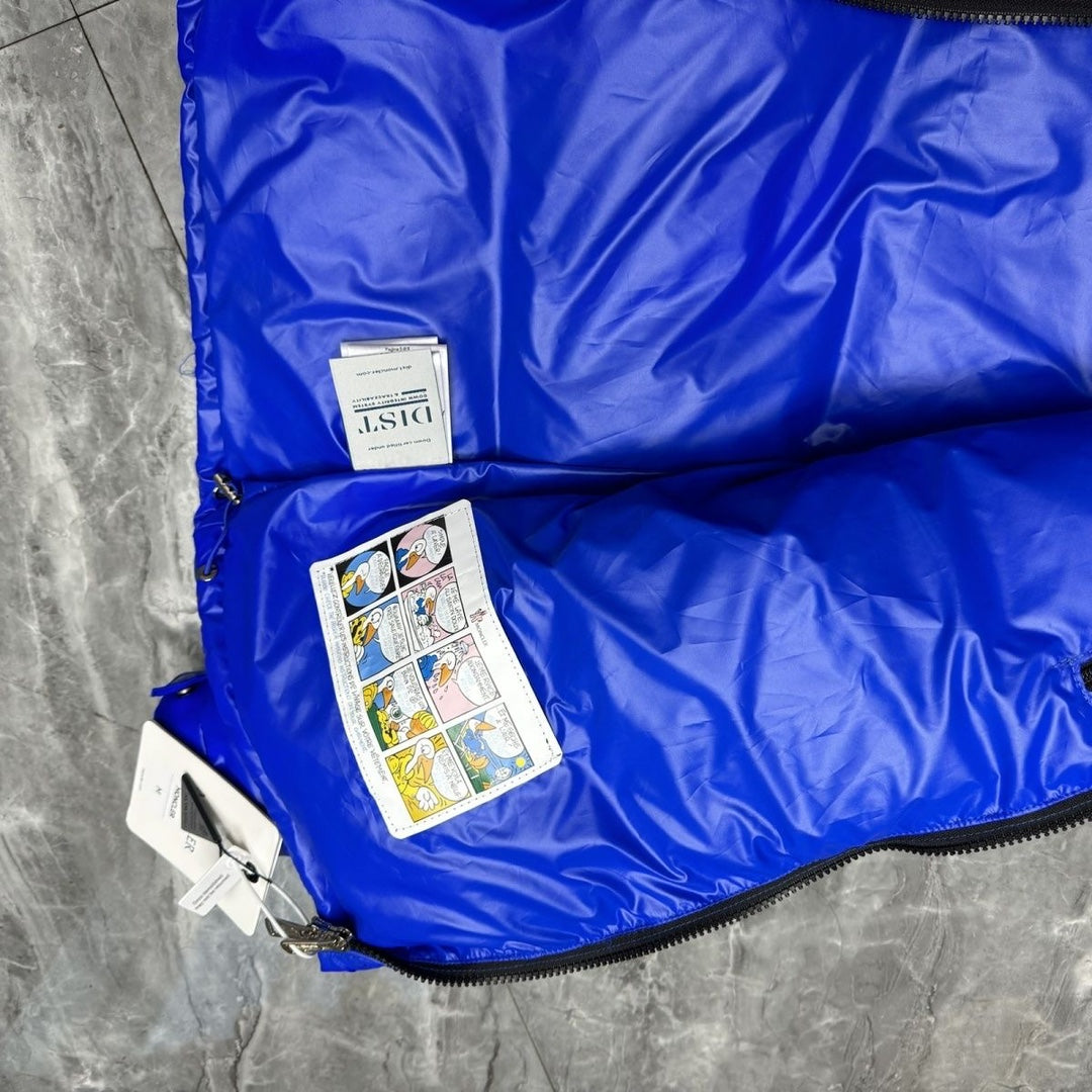 Doudoune courte brillante à capuche homme Moncler Montbeliard