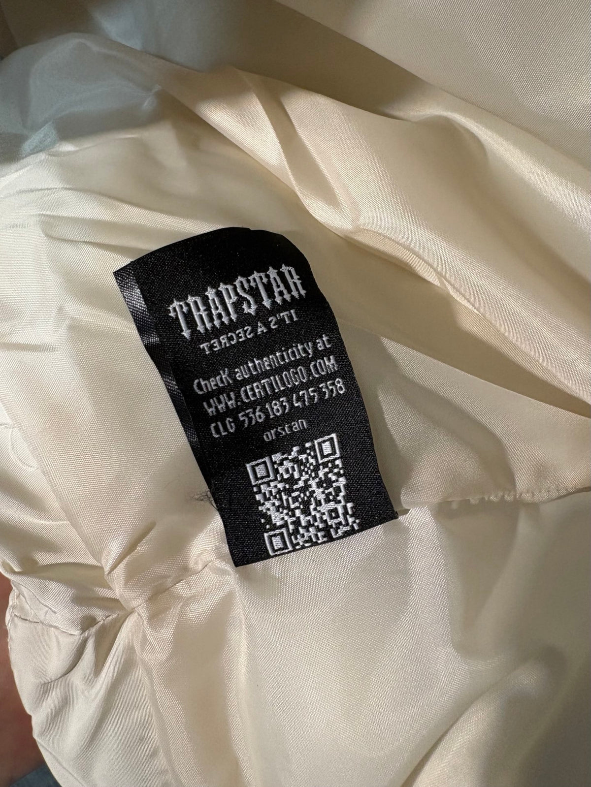 Veste en polaire avec capuche amovible Trapstar