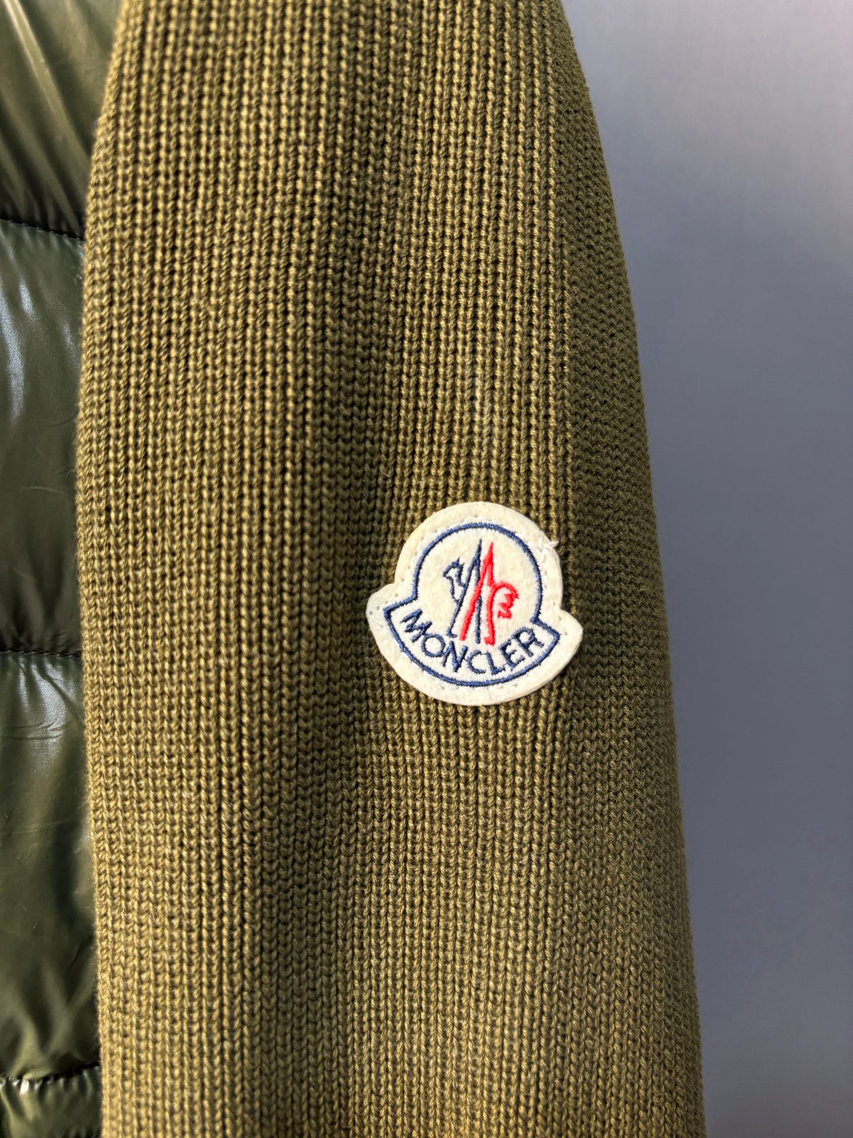 Moncler Doudoune (Vert / Noir)