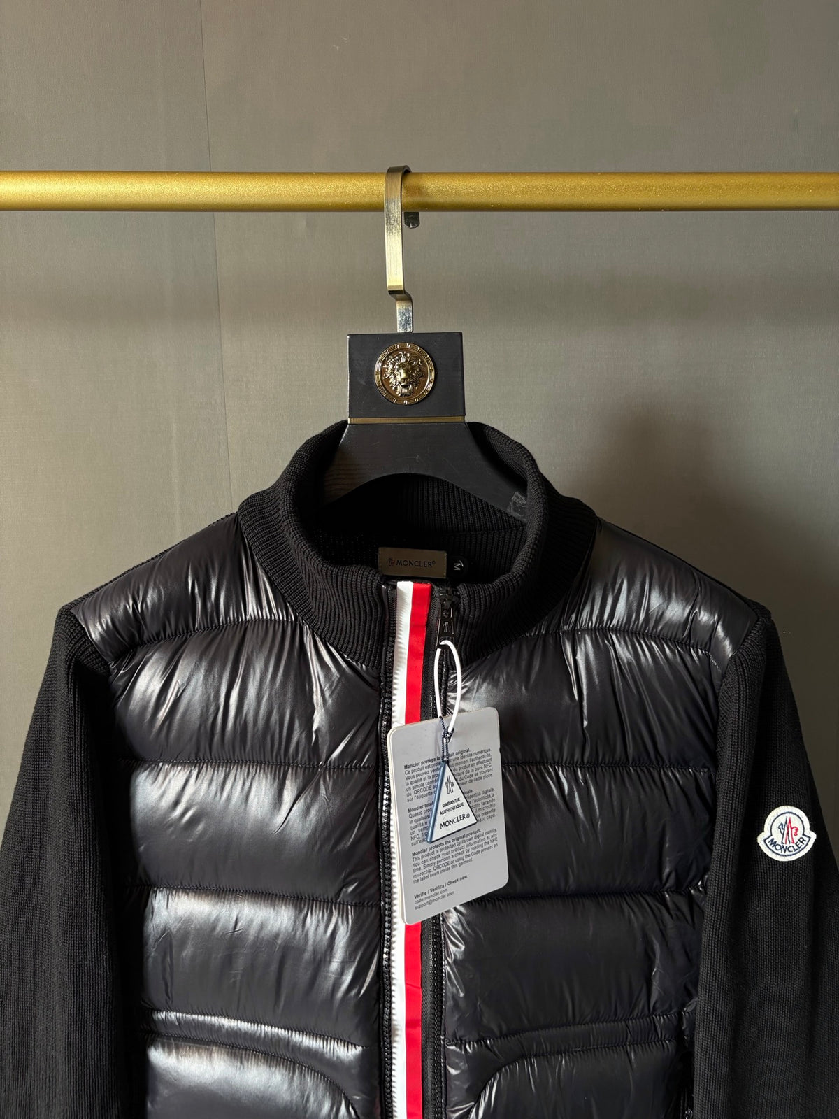 Moncler Doudoune (Vert / Noir)