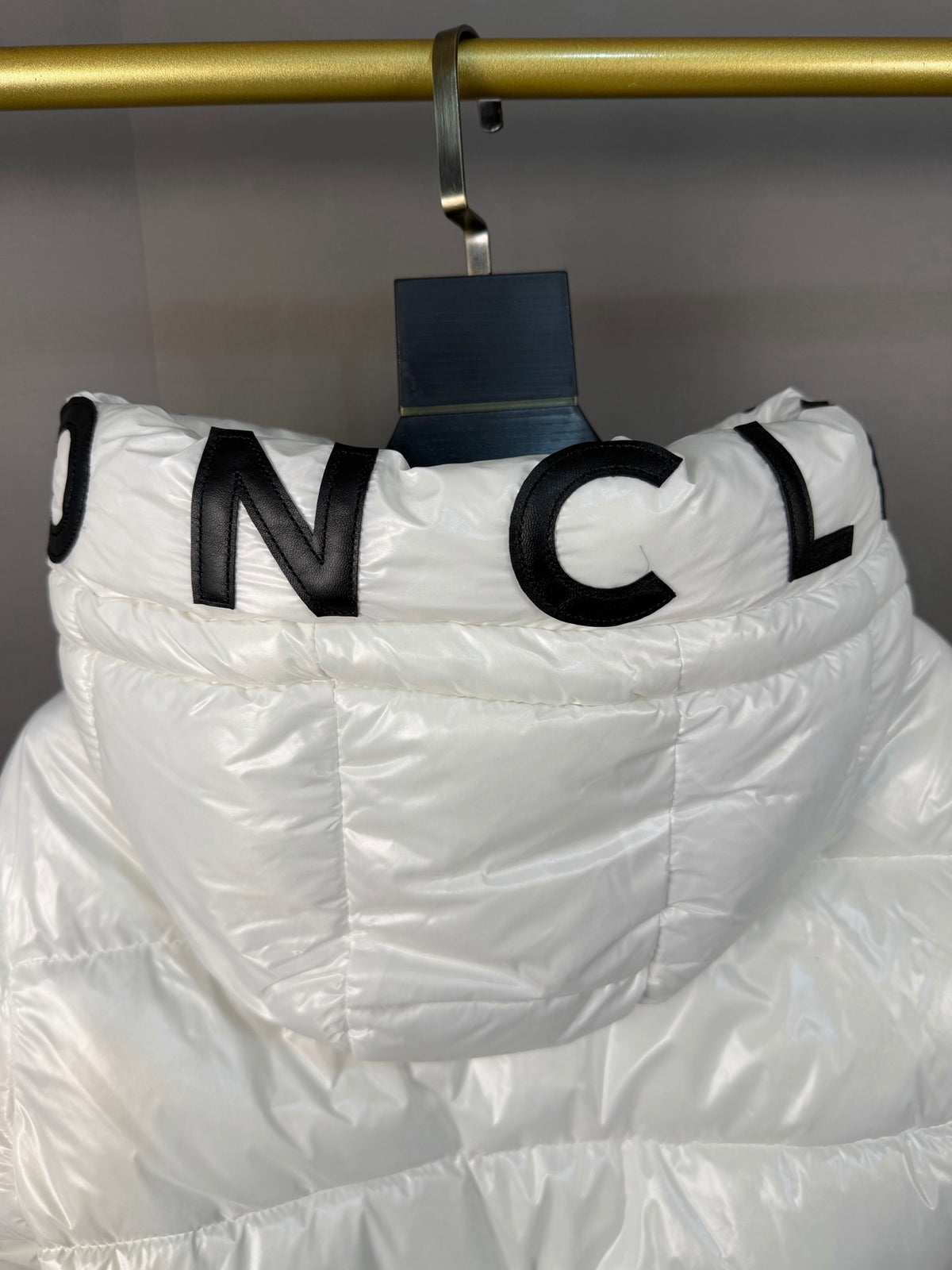 Moncler Doudoune (Blanc / Noir)