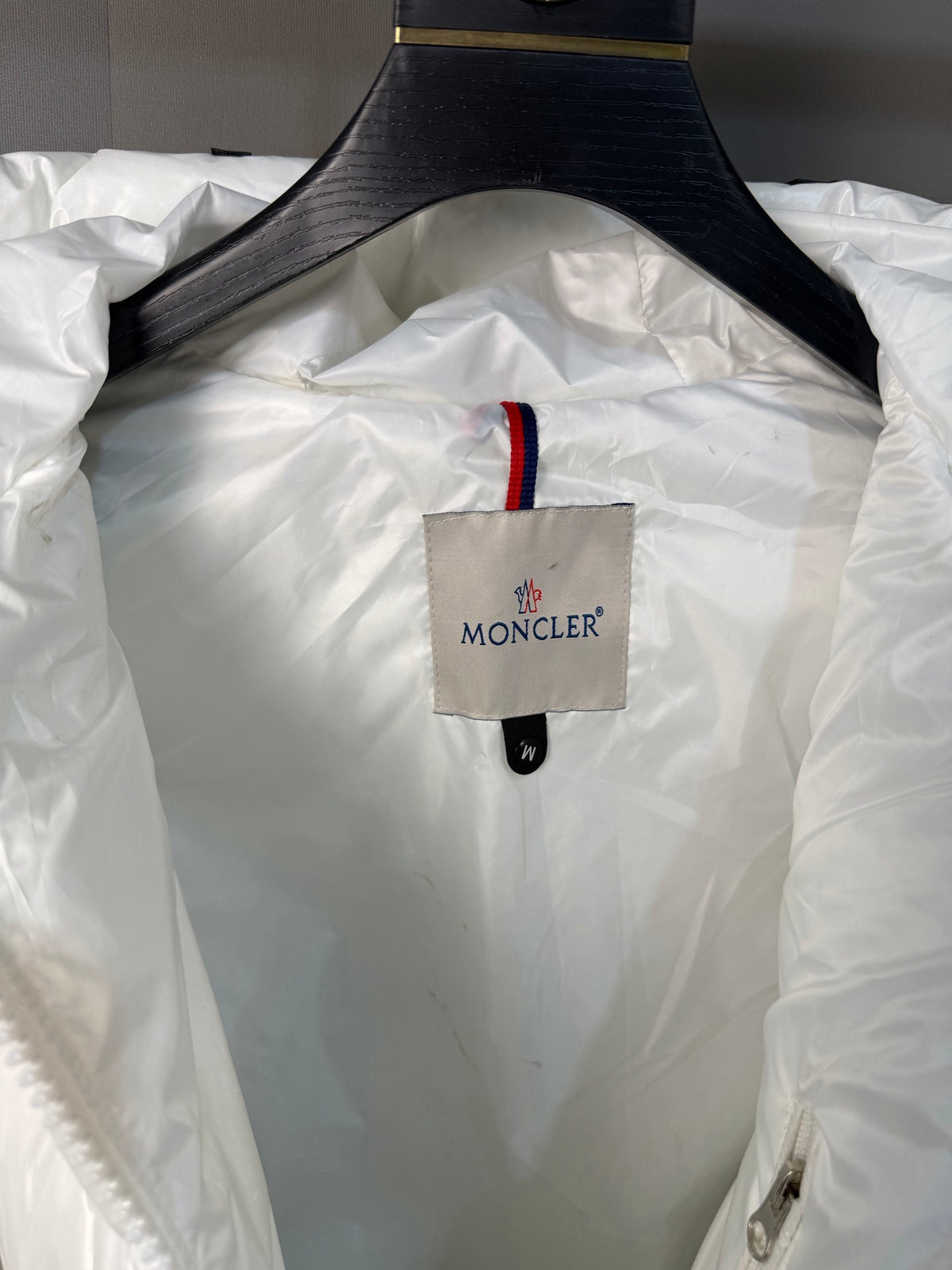 Moncler Doudoune (Blanc / Noir)