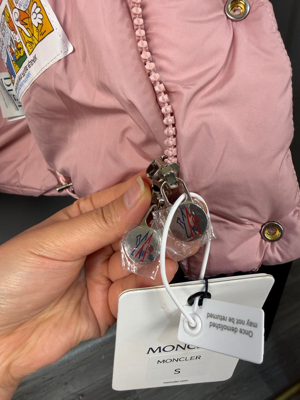 Moncler Doudoune (Rose)
