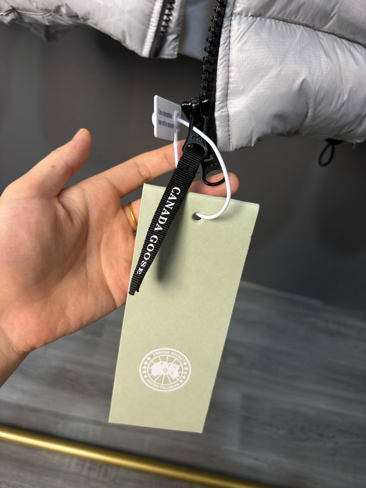 Canada Goose Doudoune (Blanc / Noir)