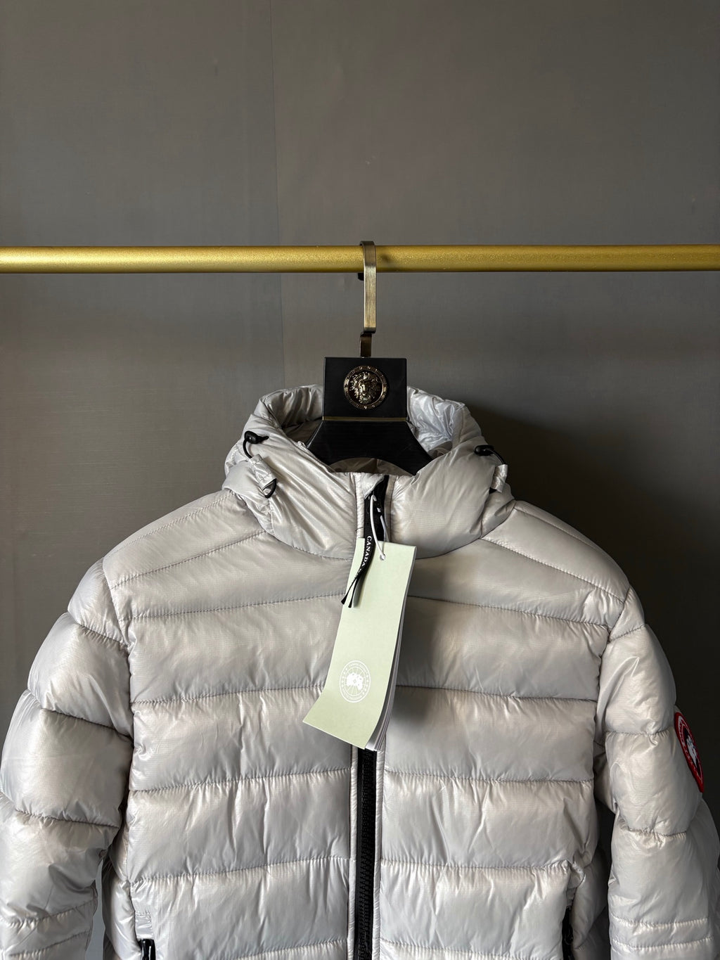 Canada Goose Doudoune (Gris / Noir)