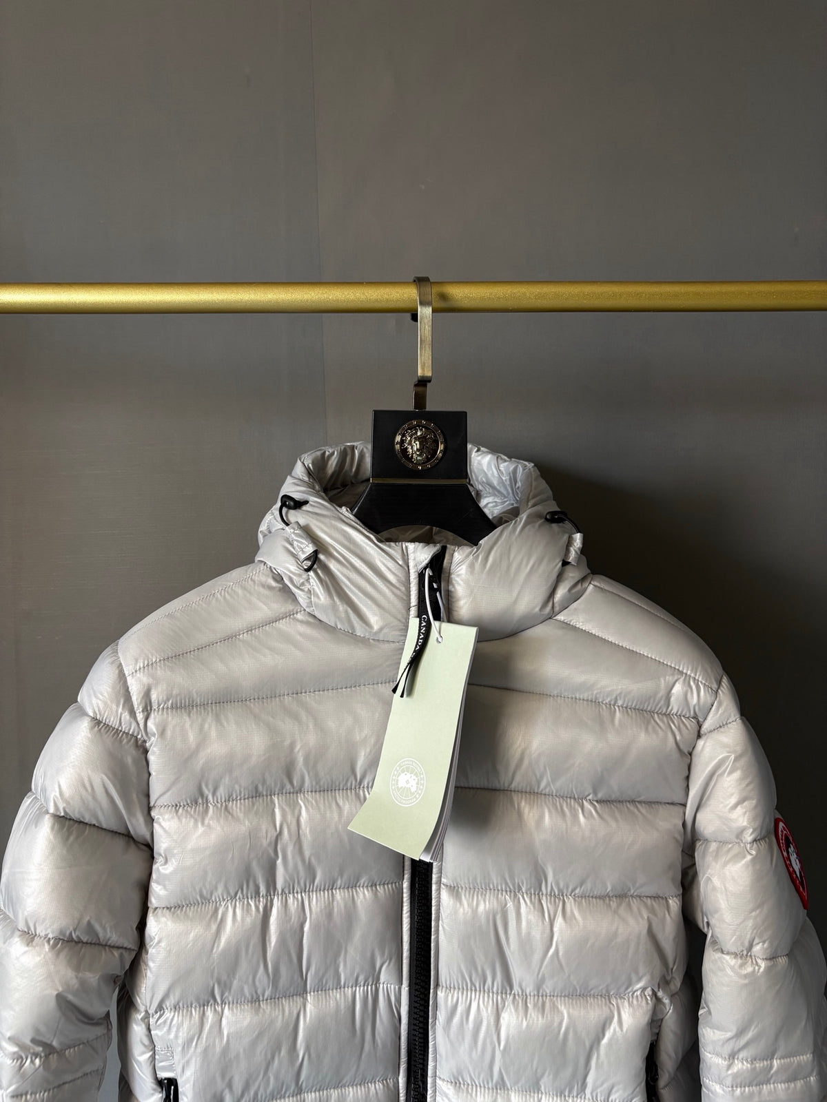 Canada Goose Doudoune (Gris / Noir)