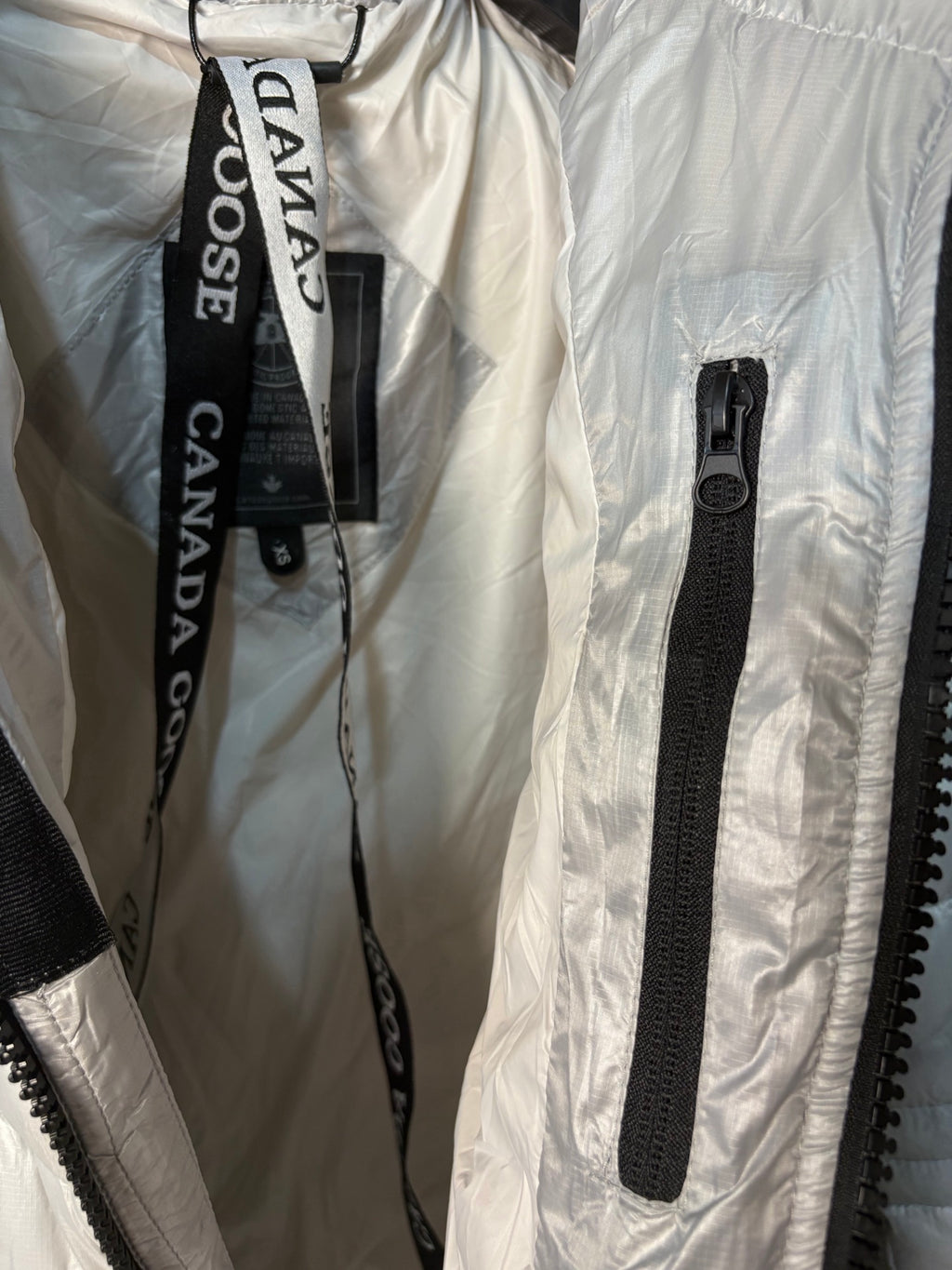 Canada Goose Doudoune (Gris / Noir)