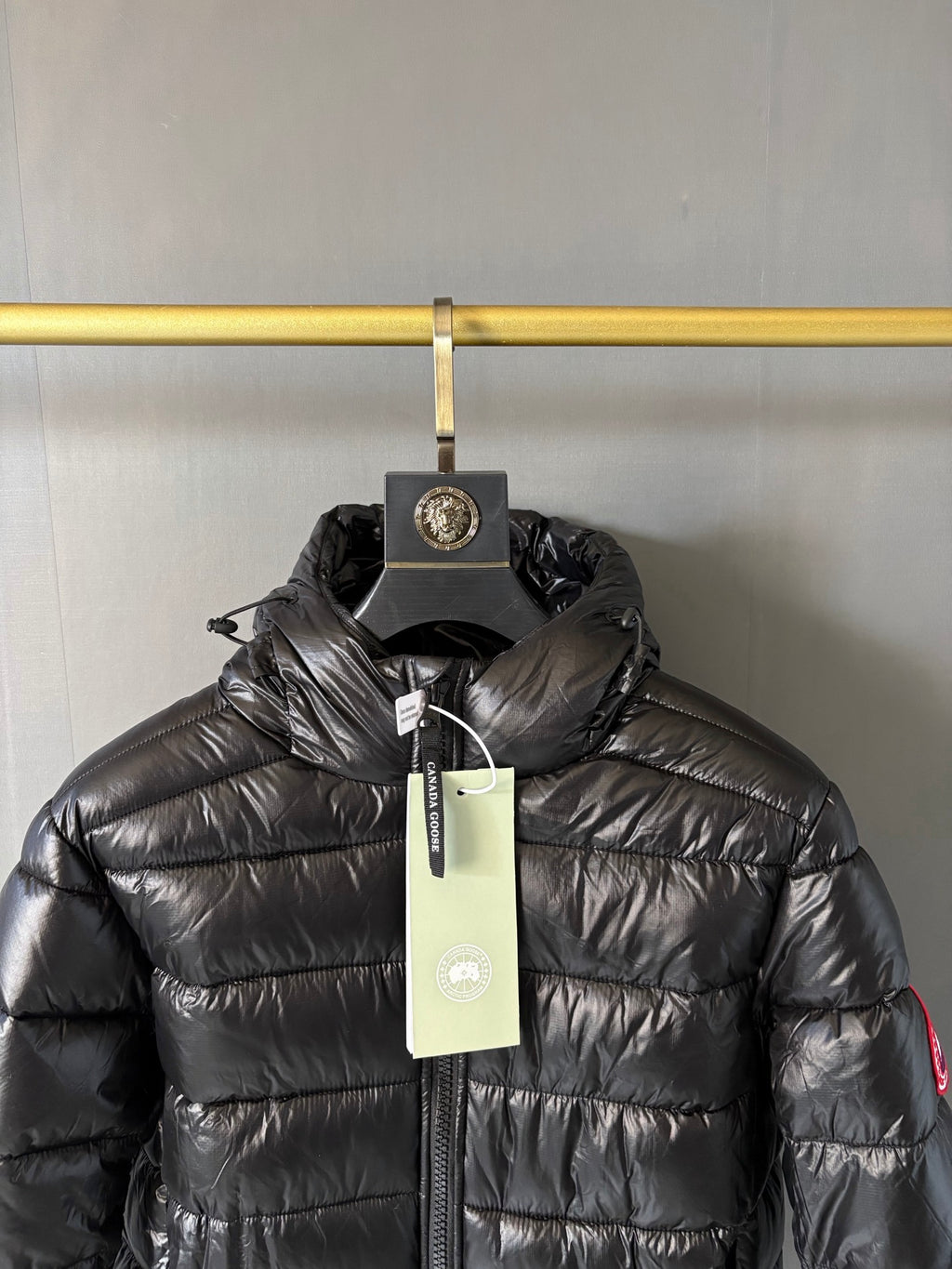 Canada Goose Doudoune (Gris / Noir)