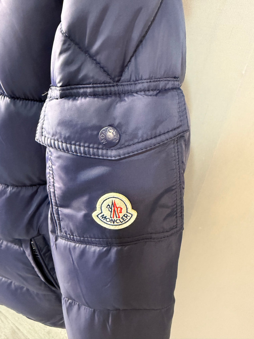 Moncler Doudoune (Noir / Bleu marine)