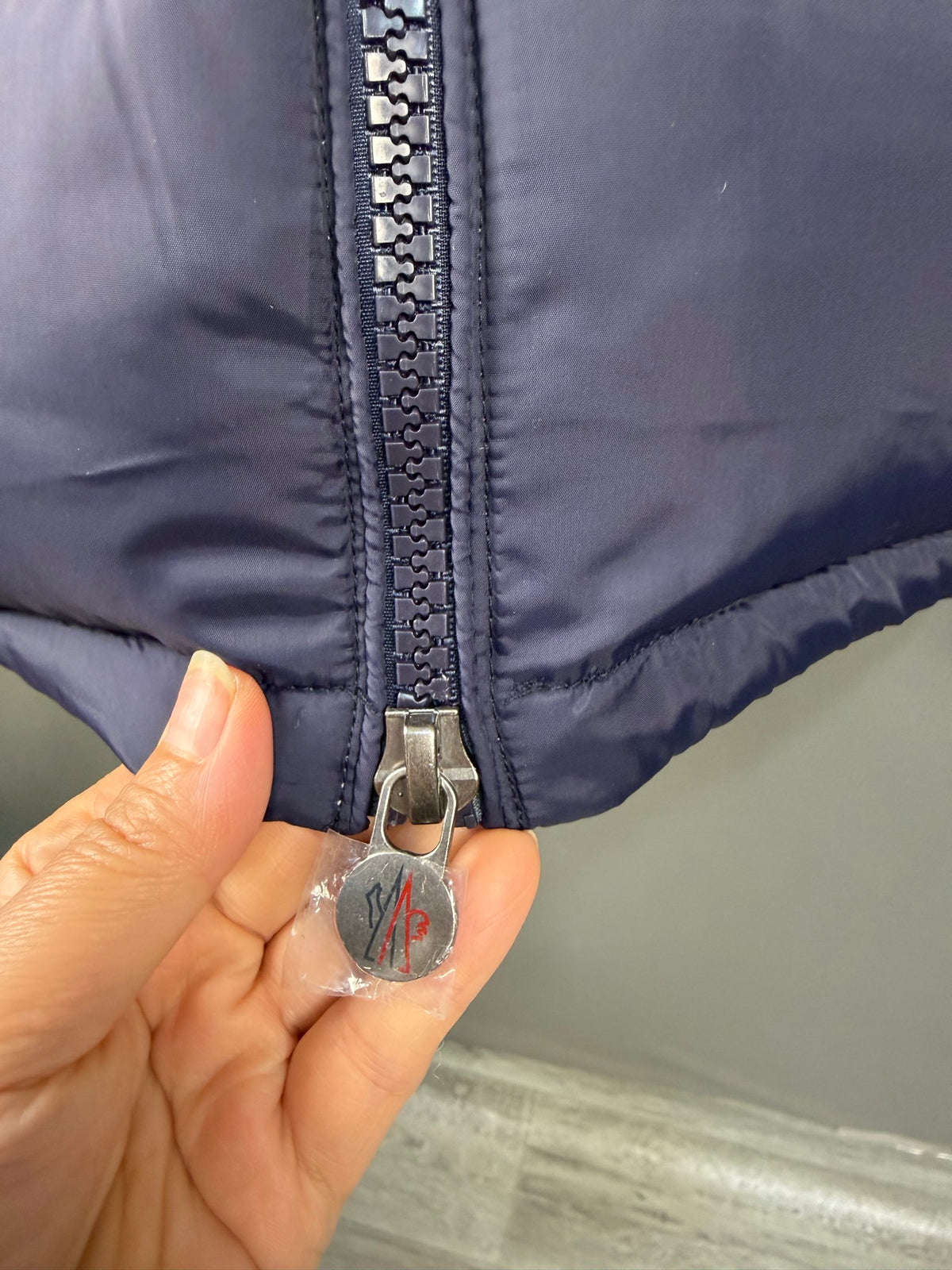 Moncler Doudoune (Noir / Bleu marine)