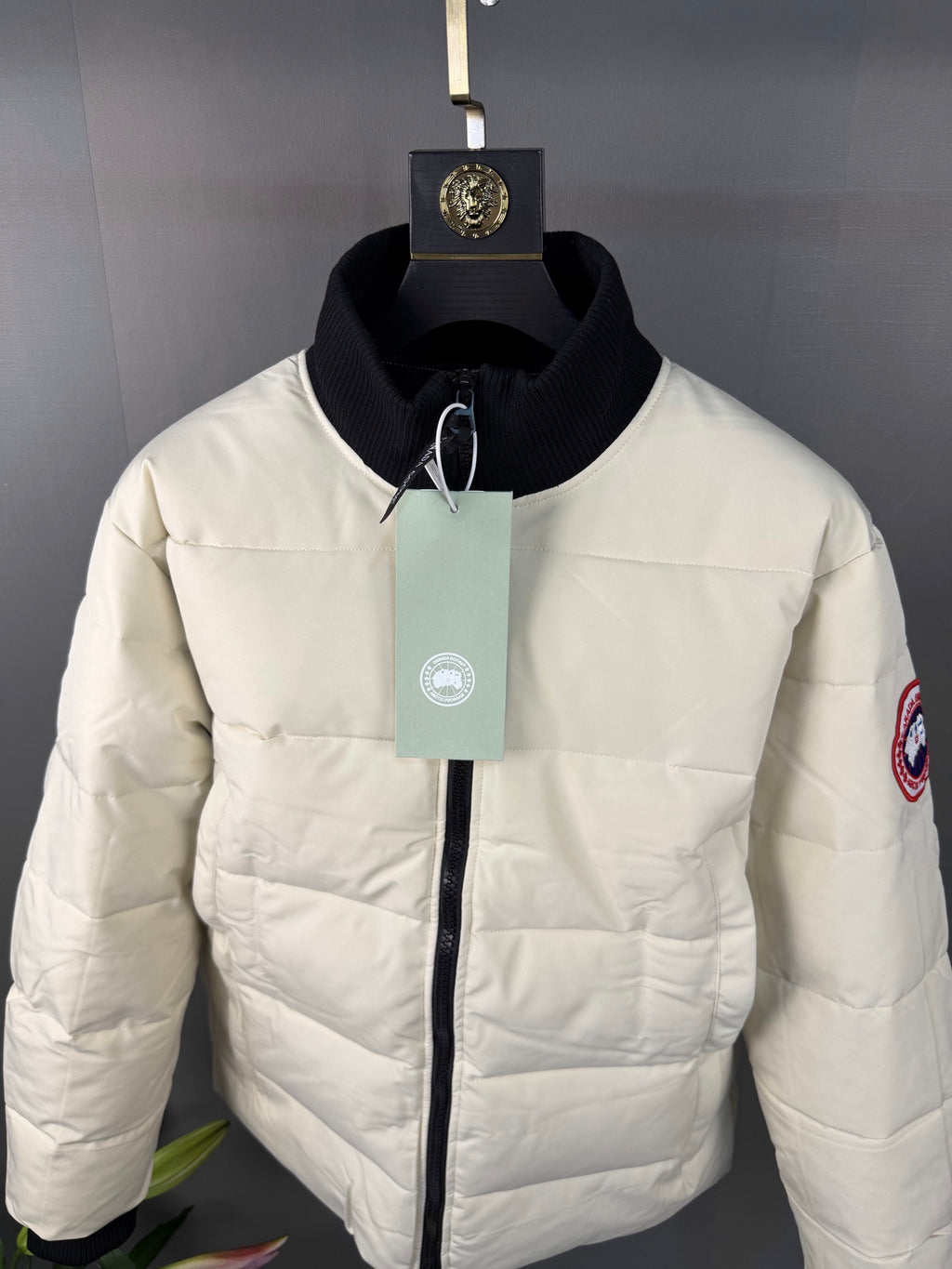 Canada Goose Doudoune (Noir / Blanc / Gris)
