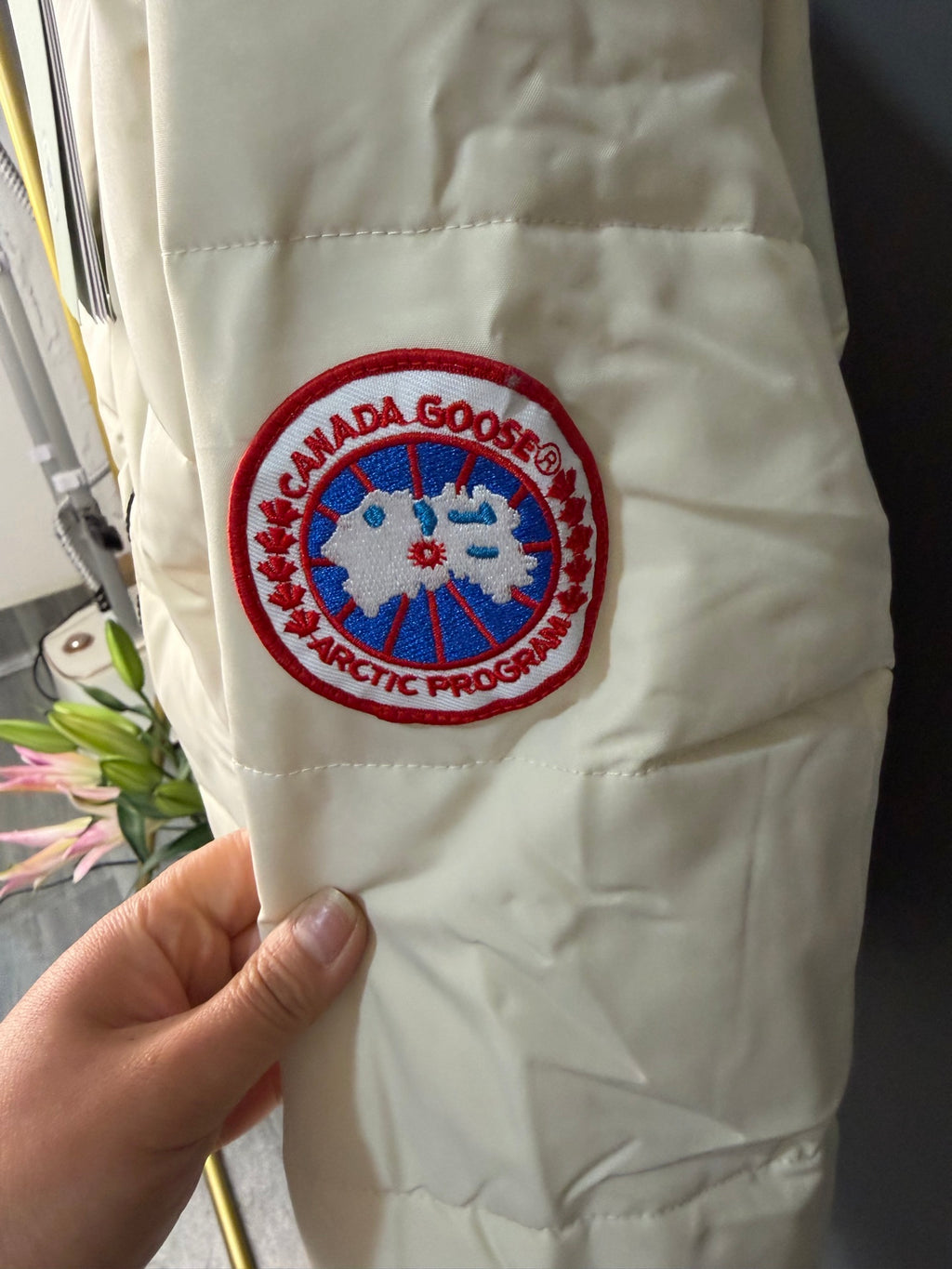 Canada Goose Doudoune (Noir / Blanc / Gris)