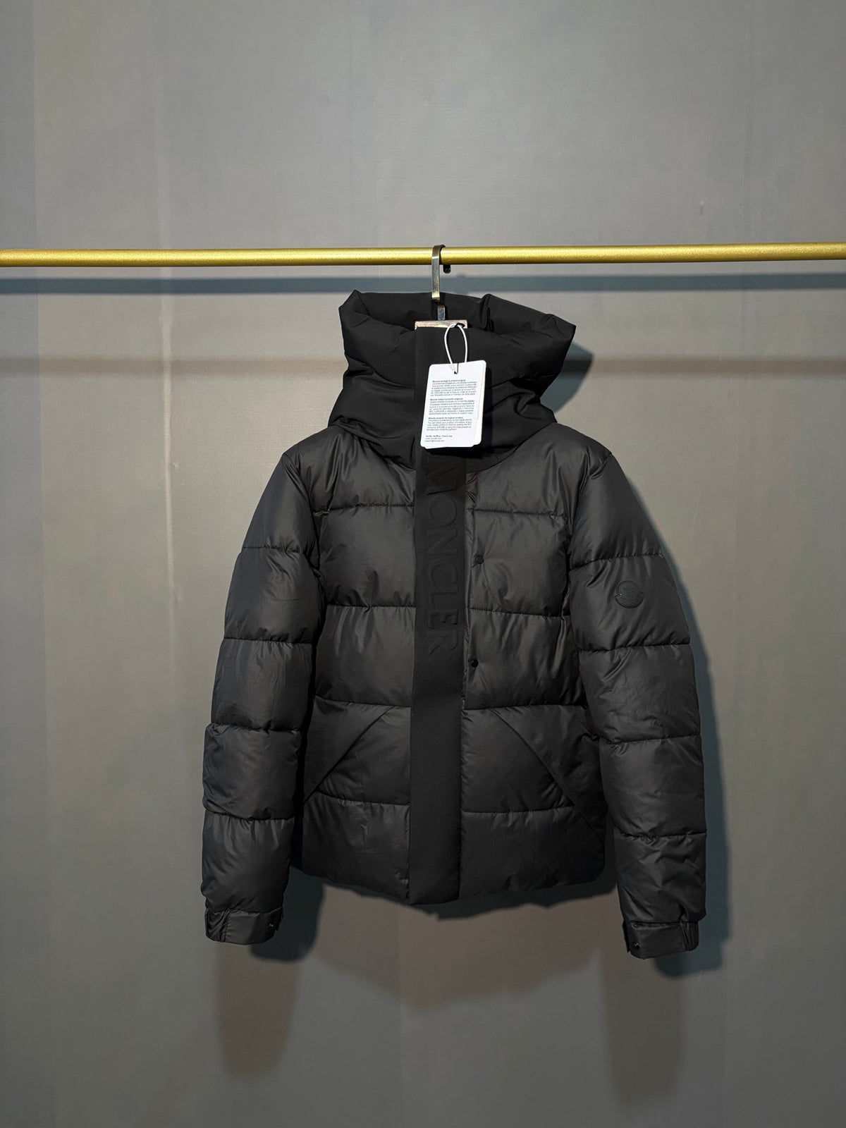 Moncler Doudoune (Noir / Blanc / Gris)