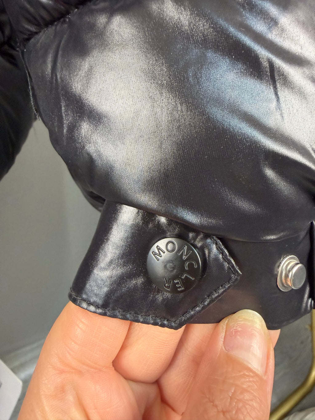 Moncler Doudoune sans manches (Noir / Blanc)