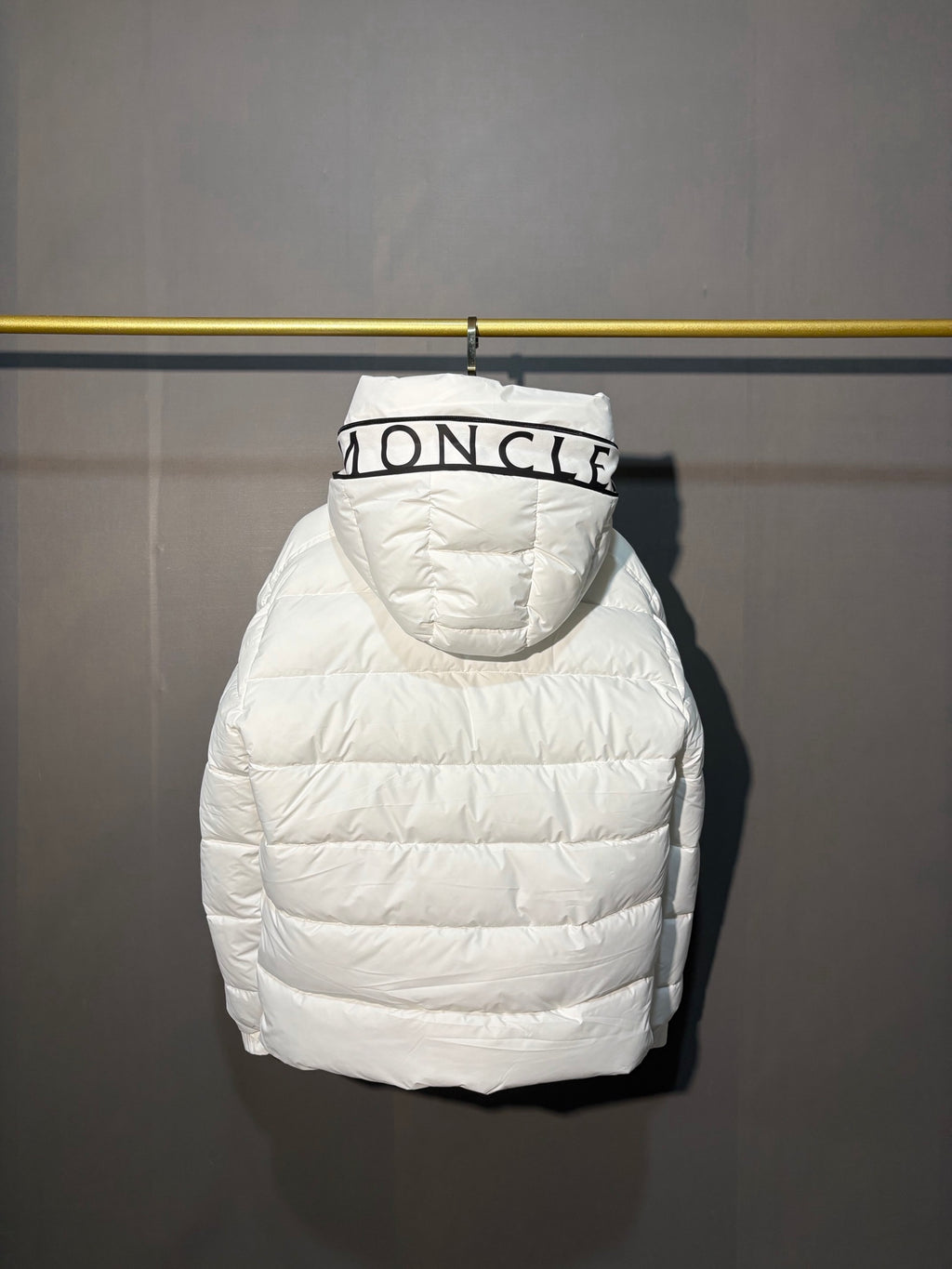 Moncler Doudoune (Blanc / Noir)