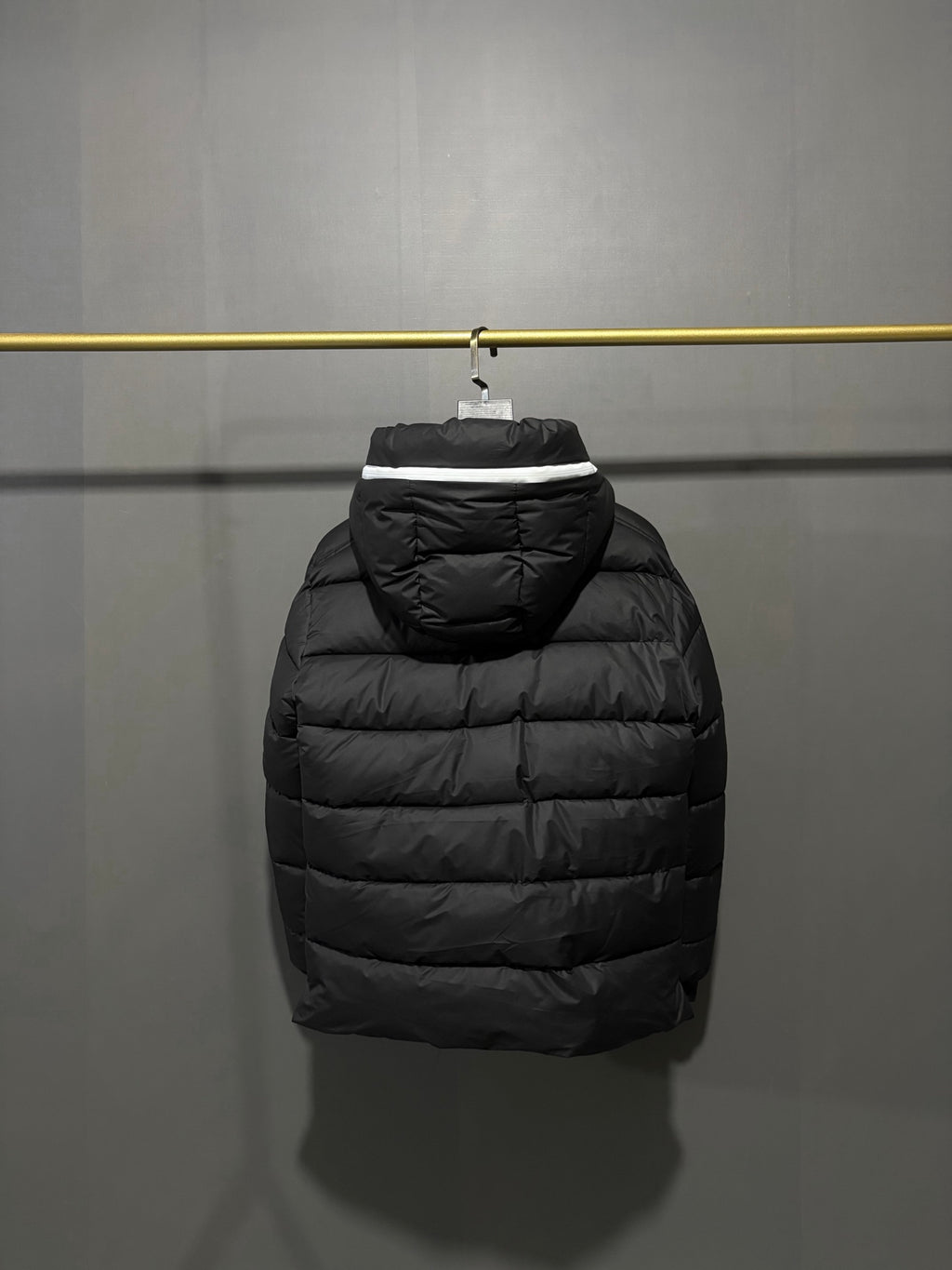 Moncler Doudoune (Blanc / Noir)