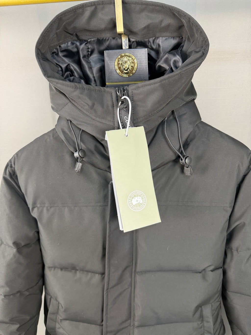 Canada Goose Doudoune Courte – Noir & Gris