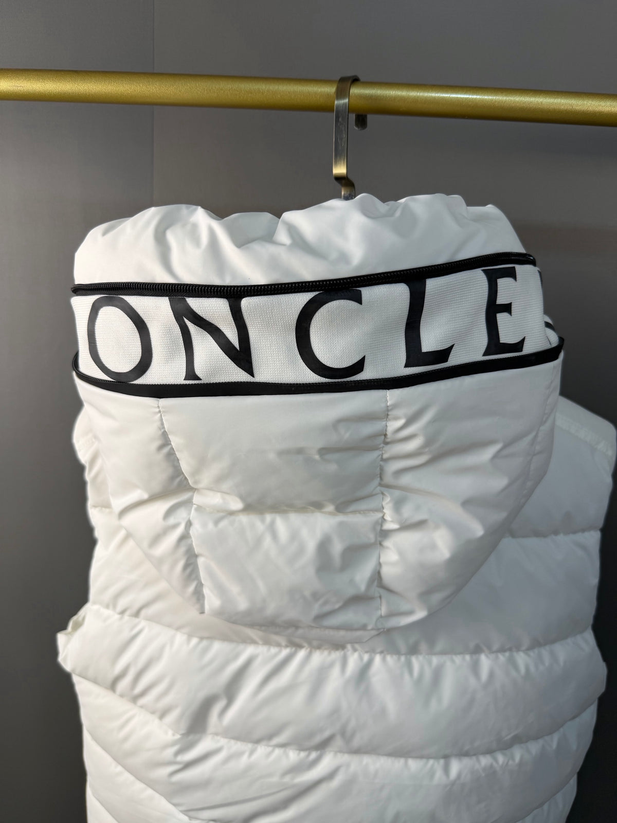 Moncler Doudoune sans manches (Blanc)