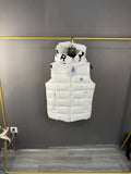 Moncler Doudoune sans manches (Noir / Blanc)