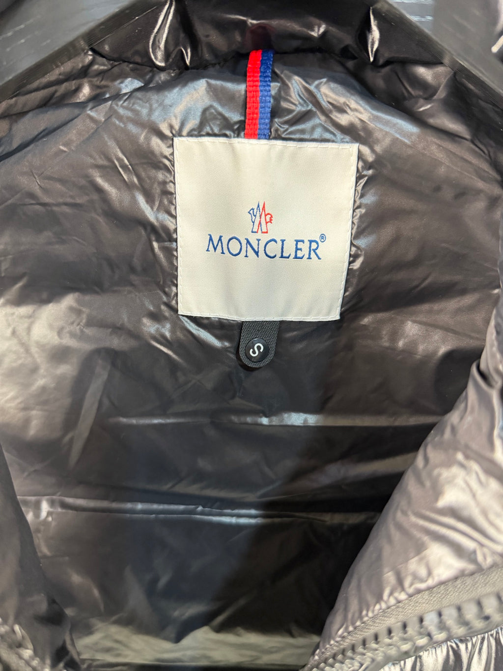 Moncler Doudoune sans manches (Noir / Blanc)