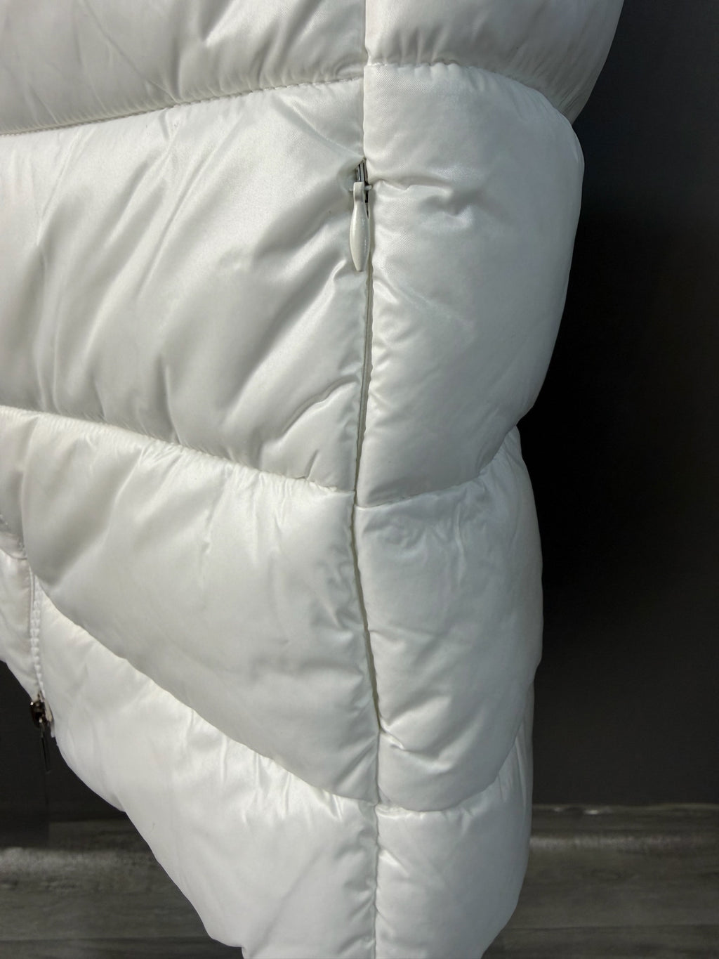 Moncler Doudoune sans manches (Noir / Blanc)