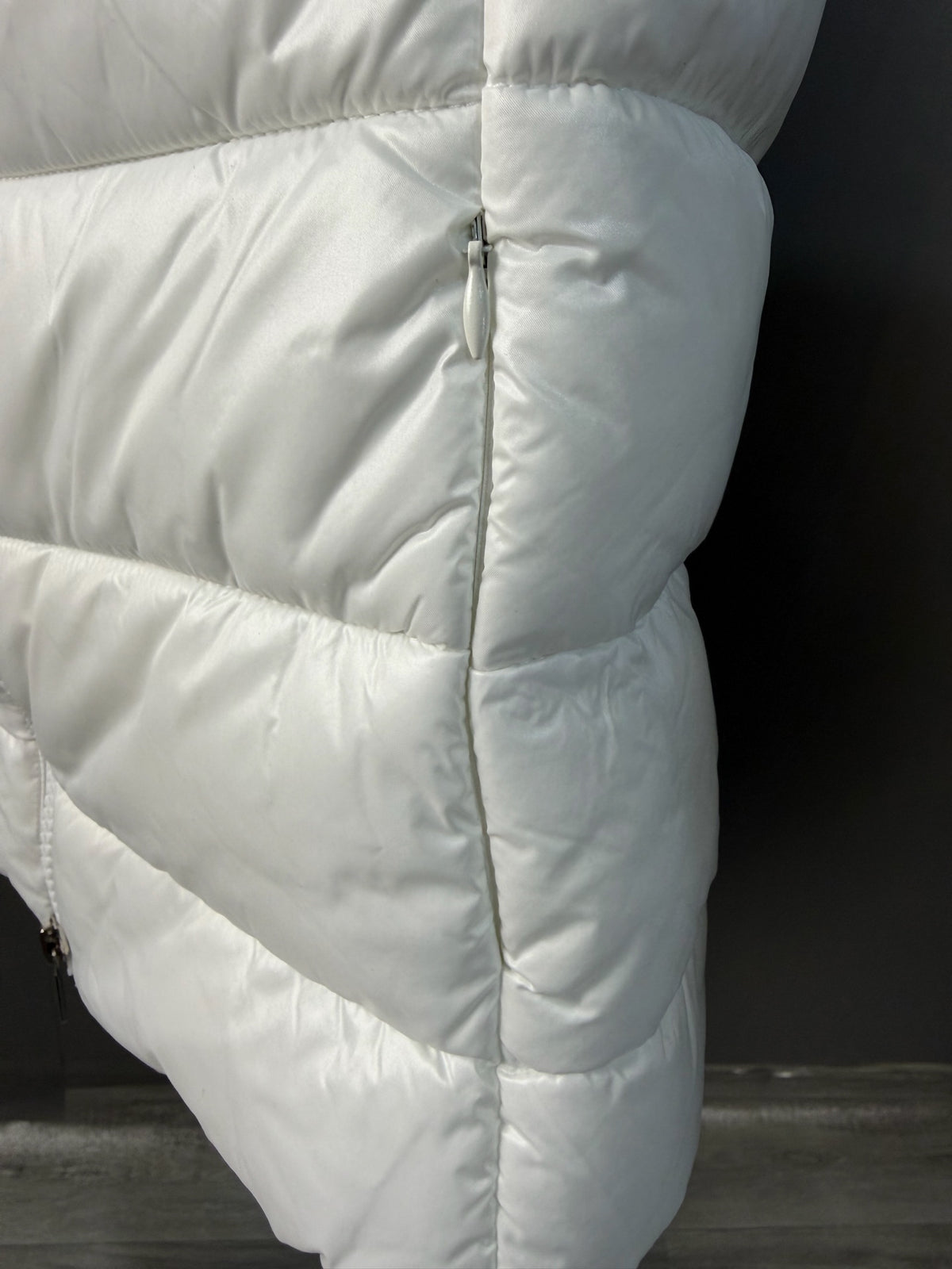 Moncler Doudoune sans manches (Noir / Blanc)