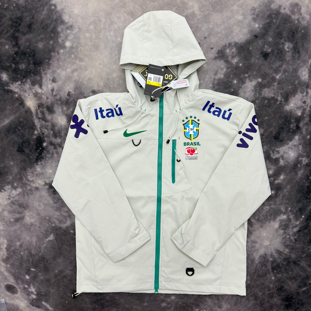 Veste coupe-vent Brésil Nike Tech Fleece Edition Limitée